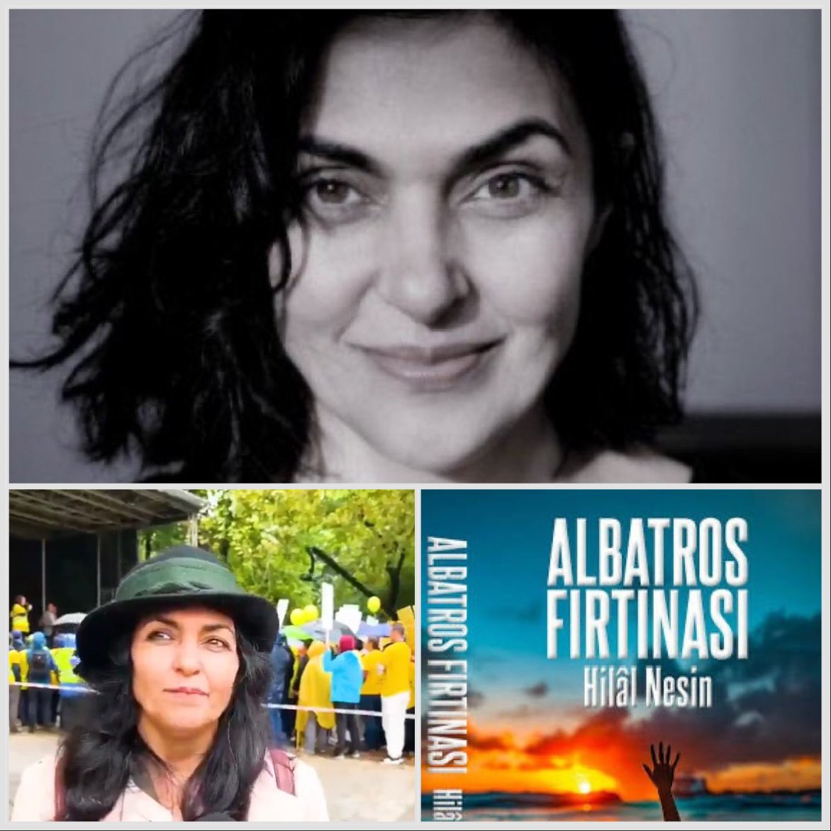 Hafza Girdap - Let Your Dreams Lead You! (@hafzagrdp) on Twitter photo 15. Gün: Hilal Nesin
<a href="/hilalnesin/">Hilâl Nesin</a> Türkiye’li Alevi bir müzisyen, tiyatrocu, yazar…
Türkiye rejimi tarafından ayrıştırılan, kendisinin de içinde olduğu ötekileştirilen, zulme uğrayan kadınlar için adalet mücadelesini bir de güzel bir kitapla taçlandırmış: Albatros Fırtınası. 15. Gün: Hilal Nesin
<a href="/hilalnesin/">Hilâl Nesin</a> Türkiye’li Alevi bir müzisyen, tiyatrocu, yazar…
Türkiye rejimi tarafından ayrıştırılan, kendisinin de içinde olduğu ötekileştirilen, zulme uğrayan kadınlar için adalet mücadelesini bir de güzel bir kitapla taçlandırmış: Albatros Fırtınası.