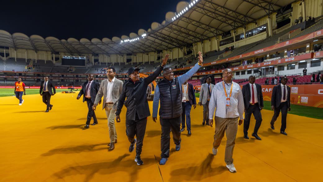 Hussein Mohammed (@husseinmoha) on Twitter photo Together in victory, together in defeat. 🇰🇪
After today’s tough loss, I joined H.E. Deputy President Kithure Kindiki, Sports CS Salim Mvurya, PS Elijah Mwangi, and LOC officials in the Harambee Stars dressing room to thank our players for their effort and commitment throughout Together in victory, together in defeat. 🇰🇪
After today’s tough loss, I joined H.E. Deputy President Kithure Kindiki, Sports CS Salim Mvurya, PS Elijah Mwangi, and LOC officials in the Harambee Stars dressing room to thank our players for their effort and commitment throughout