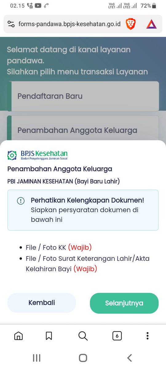 omjonpaul's tweet photo. @BPJSKesehatanRI maaf kak mau tanya saya peserta PBI untuk penambahan anggota untuk anak umur 5 tahun bisa min ? Apa ini khusus yang baru lahir? https://t.co/5mOoAIbfzz