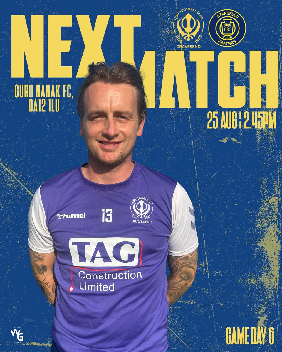 BANK HOLIDAY FIXTURE ⚽️

The games keep coming, we back back at it tomorrow against <a href="/StansfeldFC/">Stansfeld FC</a> reserves. 

🏟️ Guru Nanak FC, DA12 1LU
⏰ 2.45PM

2nd game in just 3 days - come down and get behind the lads!

#GNGFC