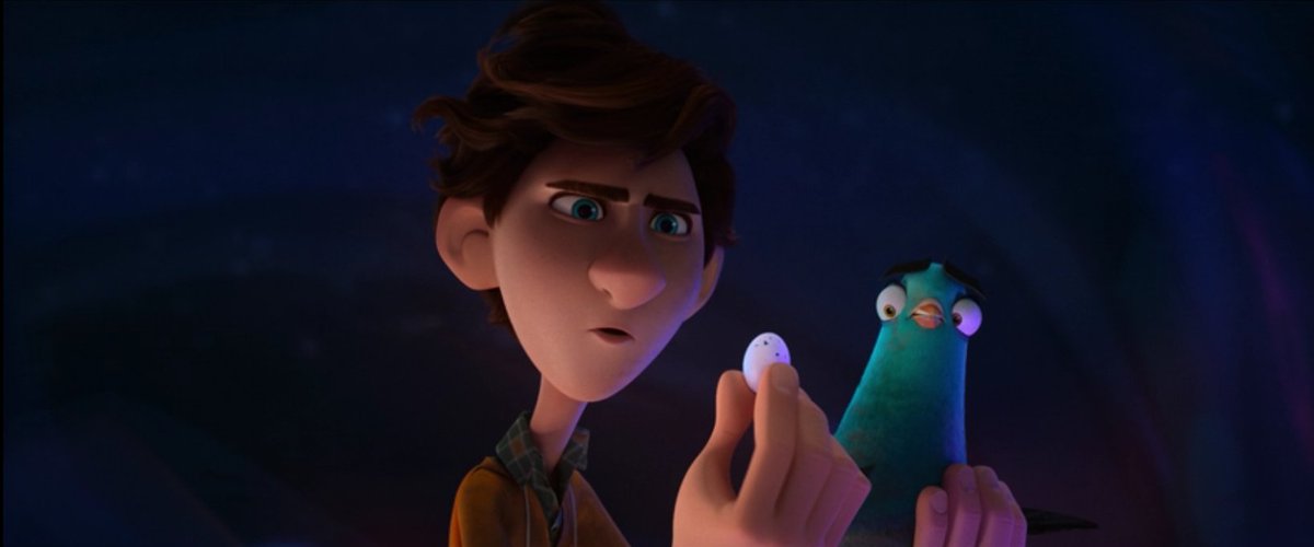 IVANISHEEL's tweet image. pretty silly movie with a silly premise but its fun. Its one of the better &quot;poc gets turned into an animal to learn a lesson&quot; films #SpiesinDisguise