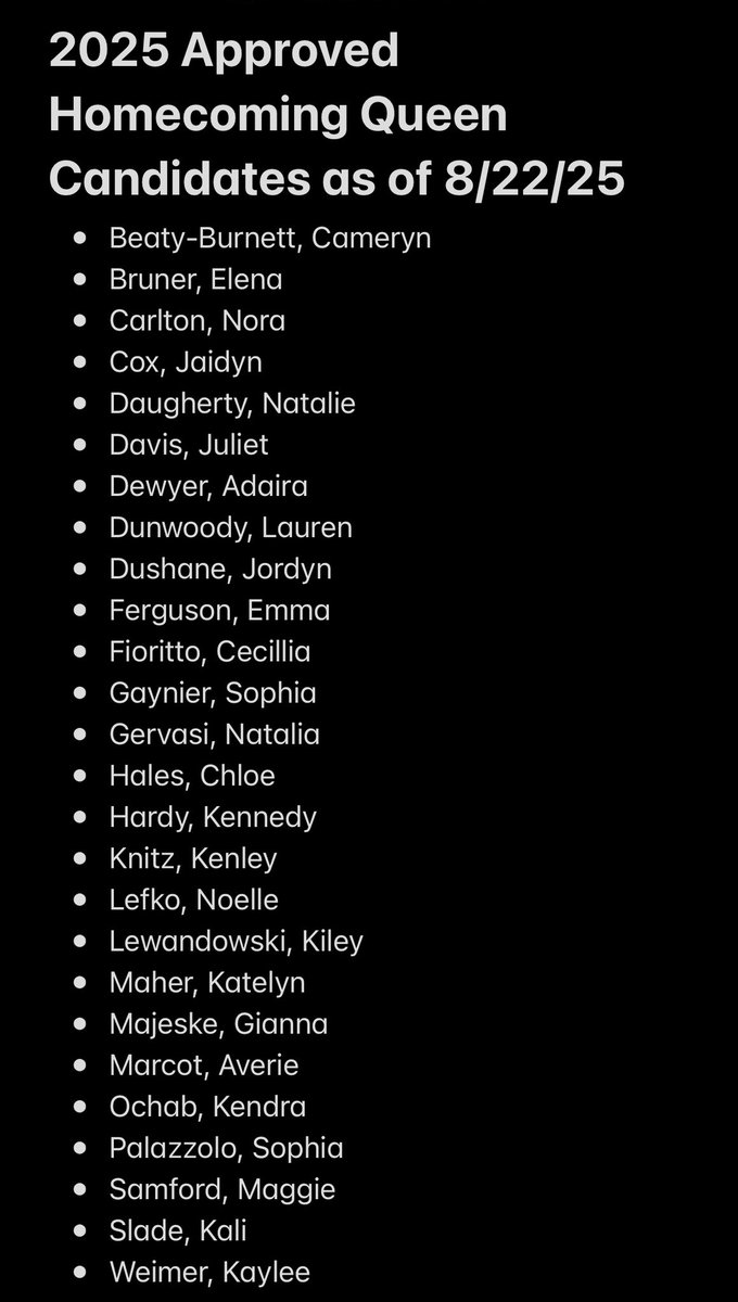 CHS Student Council tweet media