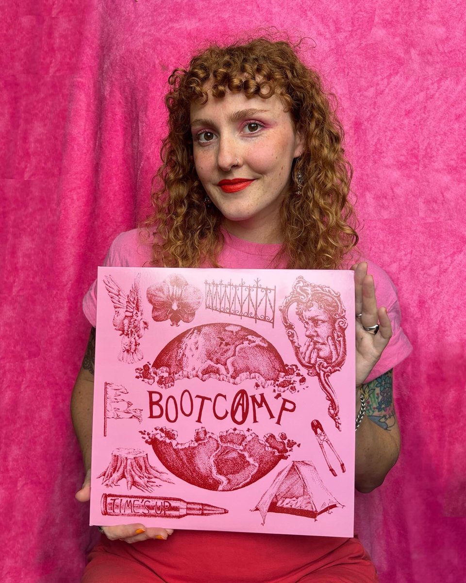 time’s up is out today on <a href="/ConvulseRecs/">Convulse Records</a>. i did the art for it as well and i’ve never been more proud of anything in my whole life. i hope you like it 💗💓💞