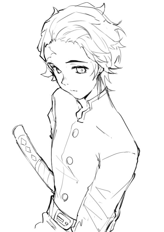 Tanjirooo sketch doodle

#落書き　#いらすと #アニメ #鬼滅の刃 #竈門炭治郎 #イラスト #tanjirokamado #illustration #doodleart #sketching #DemonSlayer