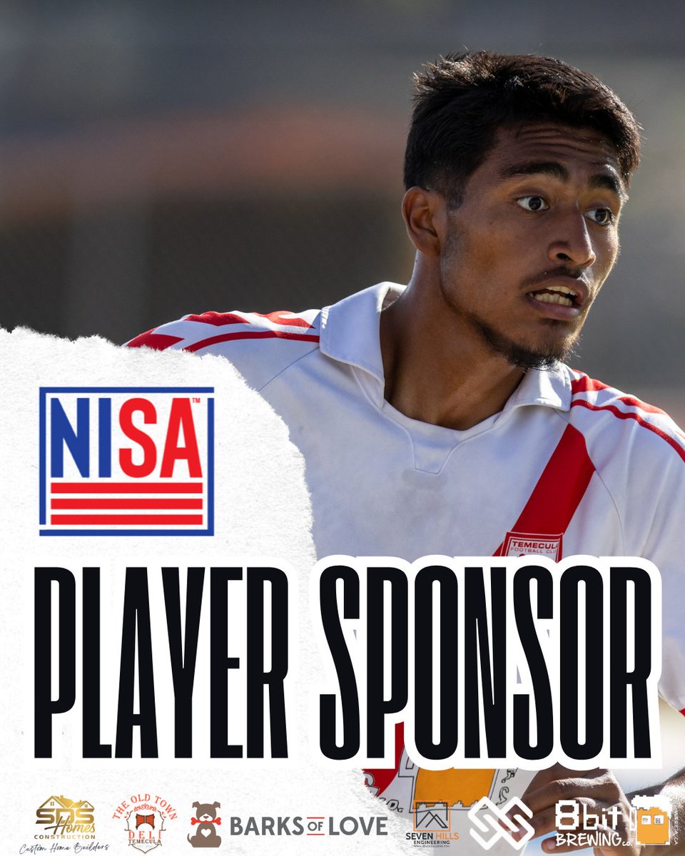 🥪 Sponsorship Spotlight ⚽
A huge thank you to The Old Town Deli for sponsoring Hilario Renteria for the Fall Season! 🙌
💪
#TemeculaFC #QuailArmy