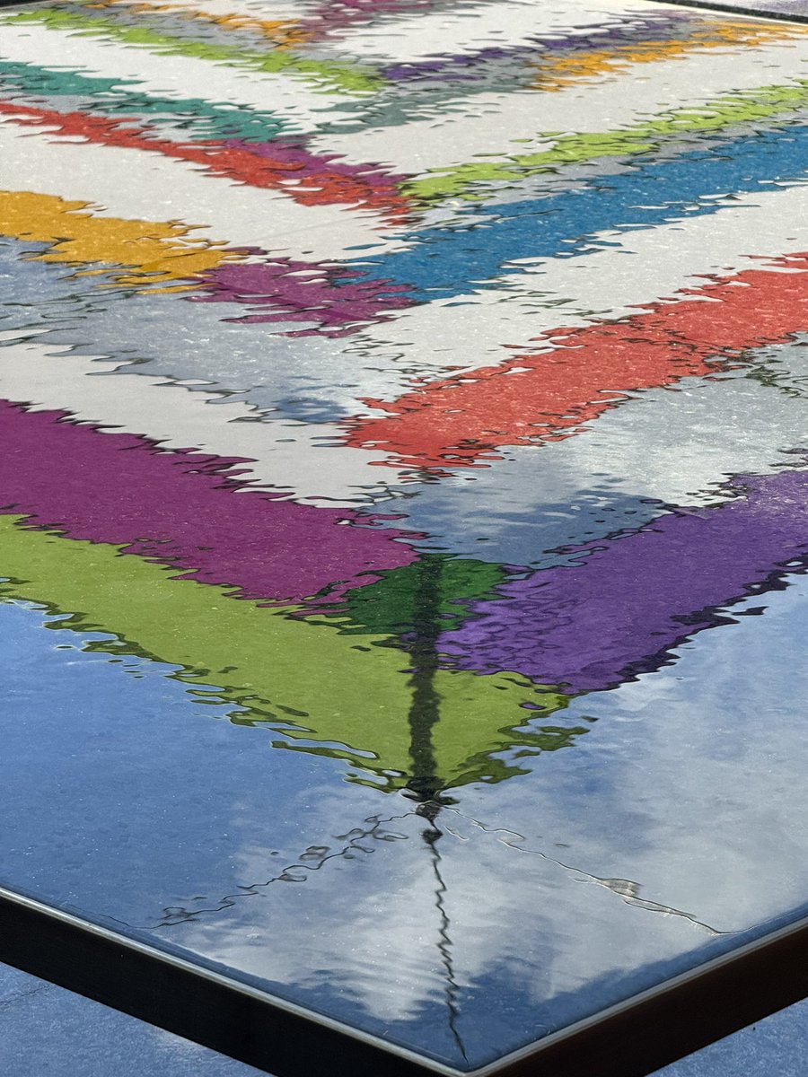 Neat reflection at the Chicago Botanic Garden