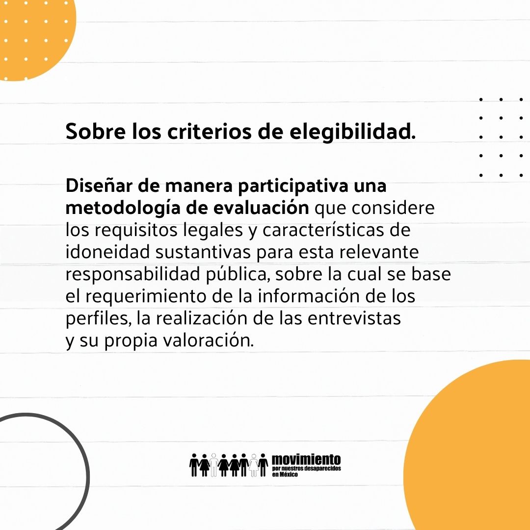 🔍 Te compartimos los puntos principales en estas postales. ¡Lee, comparte y exijamos juntos un proceso a la altura!

#CNB #Transparencia #SinLasFamiliasNo #ConvocatoriaCNB