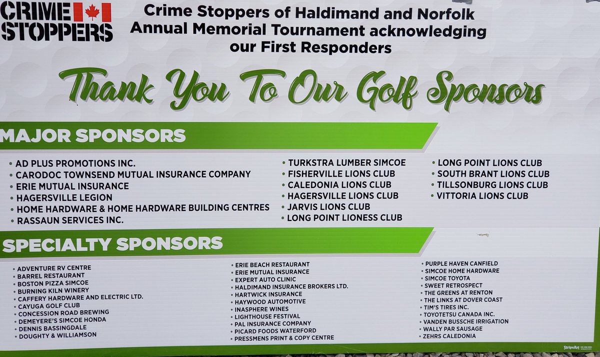 hncrimestoppers's tweet photo. We had a great turnout at our 33rd Annual Memorial Golf Tournament! A huge thank you to everyone who supported us. ๐ Special thanks to #CayugaGolfClub for hosting and to all our volunteers who helped make the day a success! โณ https://t.co/iO8zwYj8Om