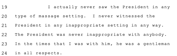 NEW 🔴

Ghislaine Maxwell, convicted sex offender and Epstein associate, told the US Dept. of Justice she never saw President Trump act inappropriately or heard claims of him doing so with masseuses.