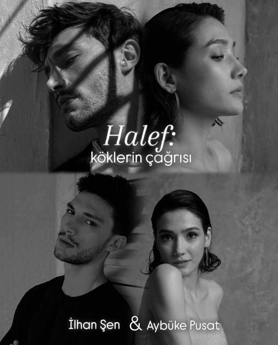 “kader kökleriyle bağlar, ama aşk kendi yolunu çizer..”

#HalefKöklerinÇağrısı • #SerMel #İlhanŞen `#AybükePusat