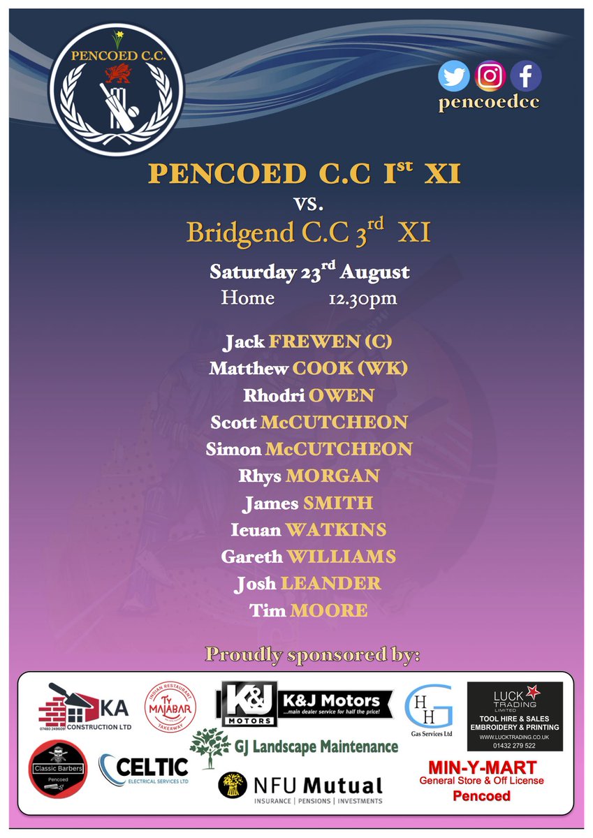 Pencoed C.C tweet media