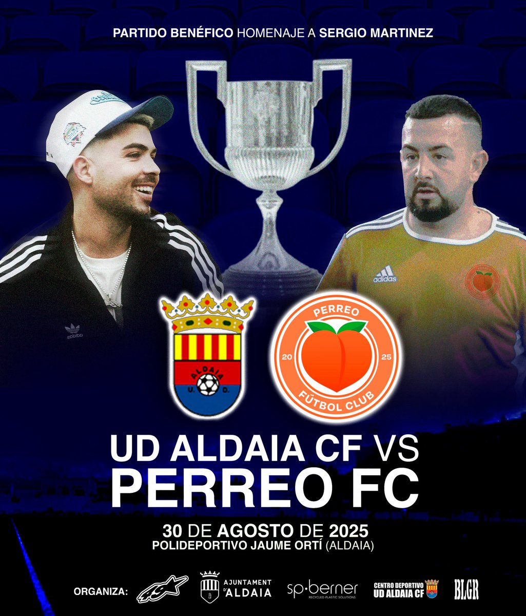 Perreo FC (@perreofutbol) on Twitter photo π’Β‘AHORA SI QUE SI FAMILIA!
π.π ππππππ π.π
π ππππππ π
.π π
β±οΈ 18:00
π₯
Partido benΓ©fico para la recaudaciΓ³n de fondos de la π΄π ππππππΓ³π πΏππ ππππππππ πΈπ₯ππ π‘ππ π’Β‘AHORA SI QUE SI FAMILIA!
π.π ππππππ π.π
π ππππππ π
.π π
β±οΈ 18:00
π₯
Partido benΓ©fico para la recaudaciΓ³n de fondos de la π΄π ππππππΓ³π πΏππ ππππππππ πΈπ₯ππ π‘ππ