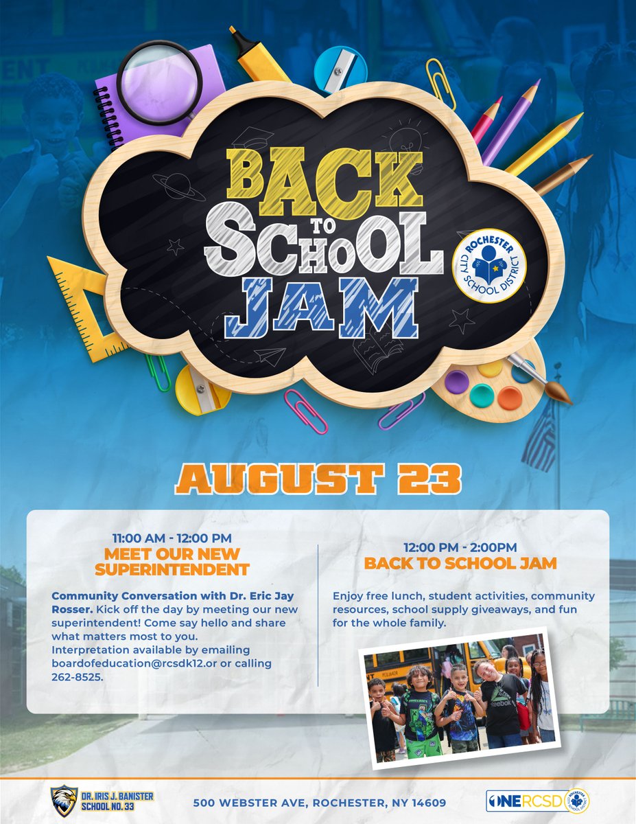 Rochester City School District tweet media