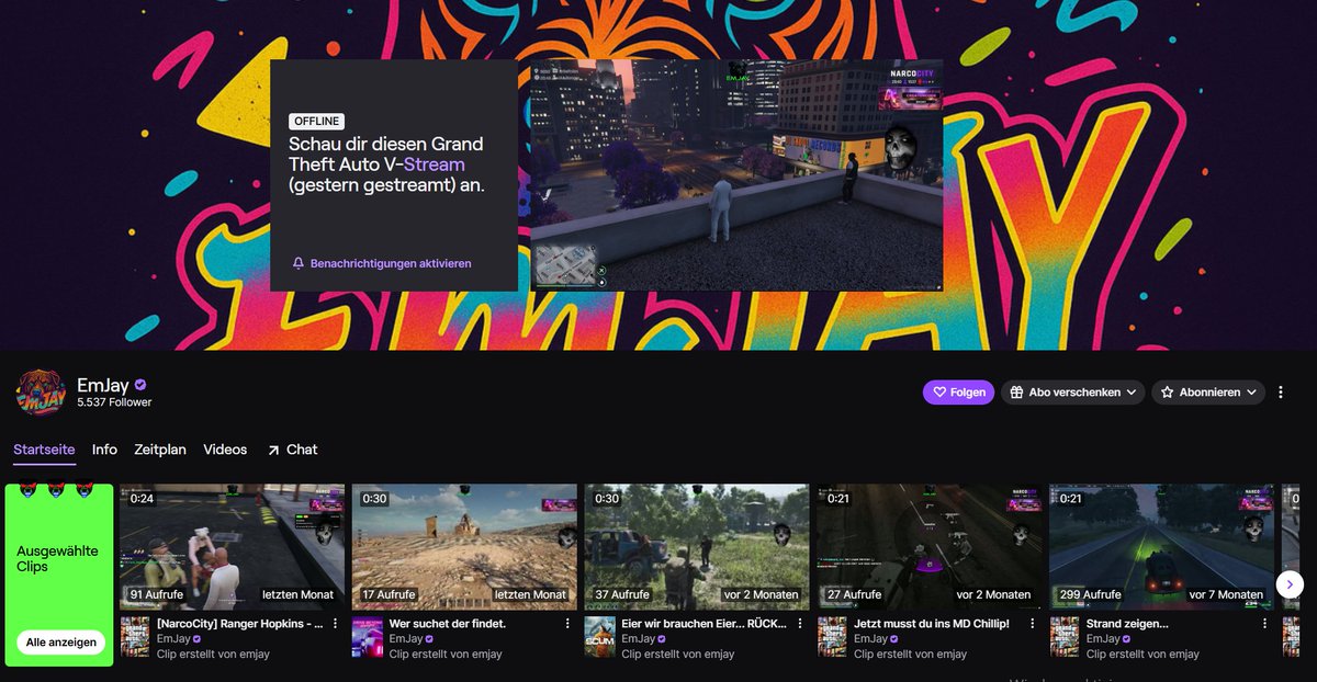 Viewbotexpose's tweet image. Der Streamer Emjay auf Twitch vor allem bekannt in der GTA Scene fällt mit sehr komischen Stats auf. Wer nach 13min seinen piek an Zuschauer erreicht und danach eine so konstante Linie hält ist mit ziemlicher Sicherheit mit Viewbots am nachhelfen.