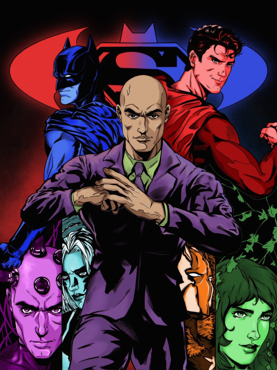 leonially's tweet image. Lex Luthor vs the Worlds Finest 

#Superman #Batman #DC #ComicArt