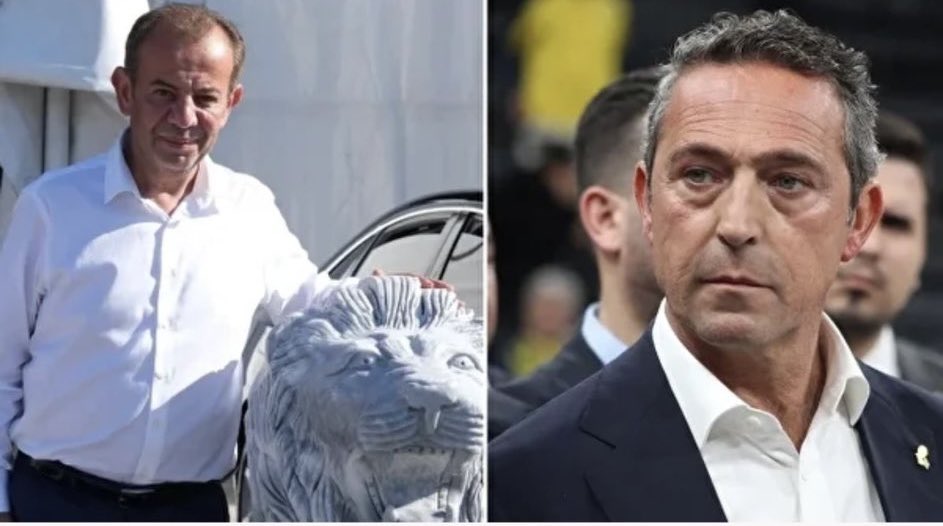 Ali Koç’tan Tanju Özcan’a:

“Talisca yerine seni alır Saraçoğlu’da Dilber diye oynatırım” 🤭