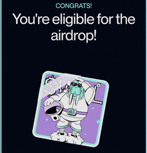 ishowalphas's tweet photo. 🚨 WALRUS Airdrop S2 🪂

Check if you're among the 80K qualified wallets and claim your well-deserved $WAL tokens. 

⭐ Claim Here: https://t.co/PgnEoX6NEa

#Sui #SuiCommunity #Walrus https://t.co/Hgi446V1fA