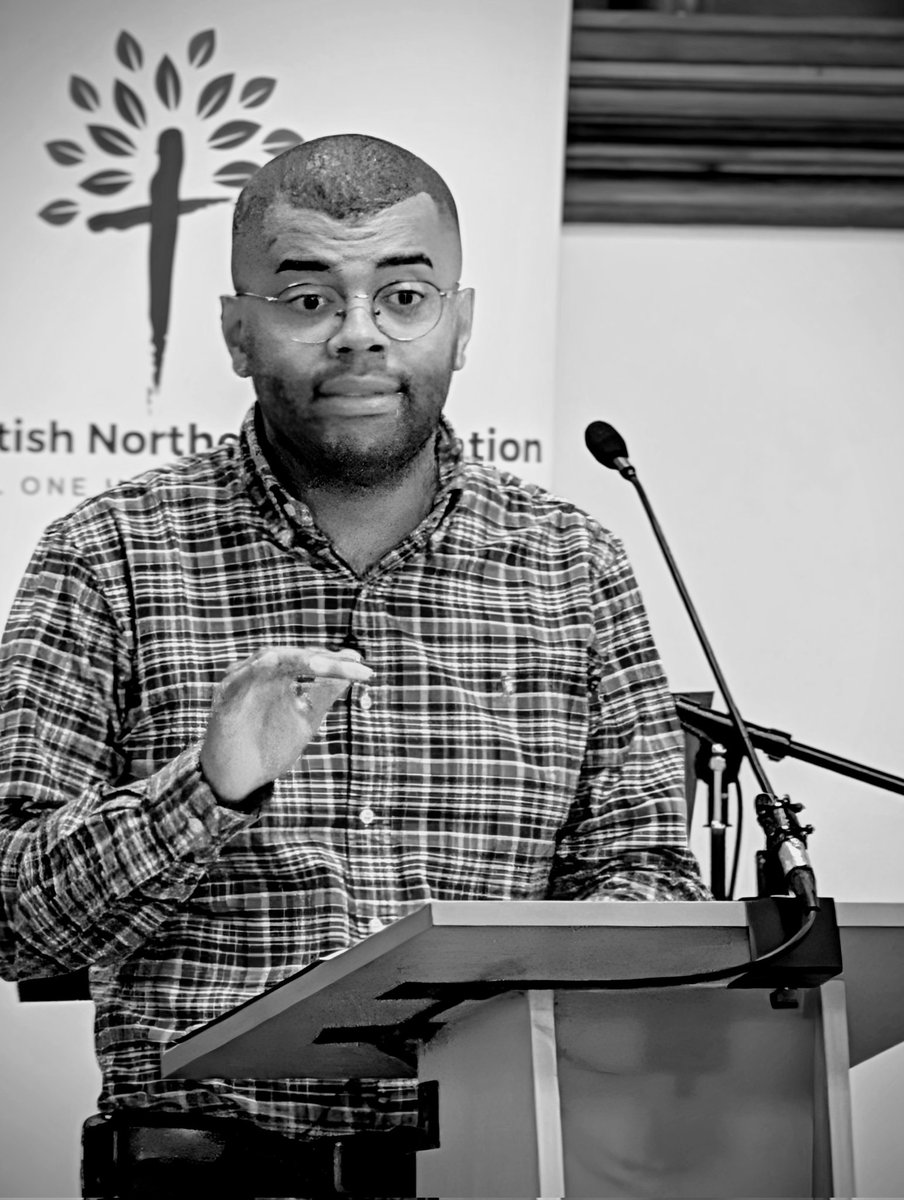 ScotNorCon's tweet image. Andy Longwe from London City Presbyterian Church begins his series 'In Christ Alone' from Romans 6:1-4 'Buried in Him'