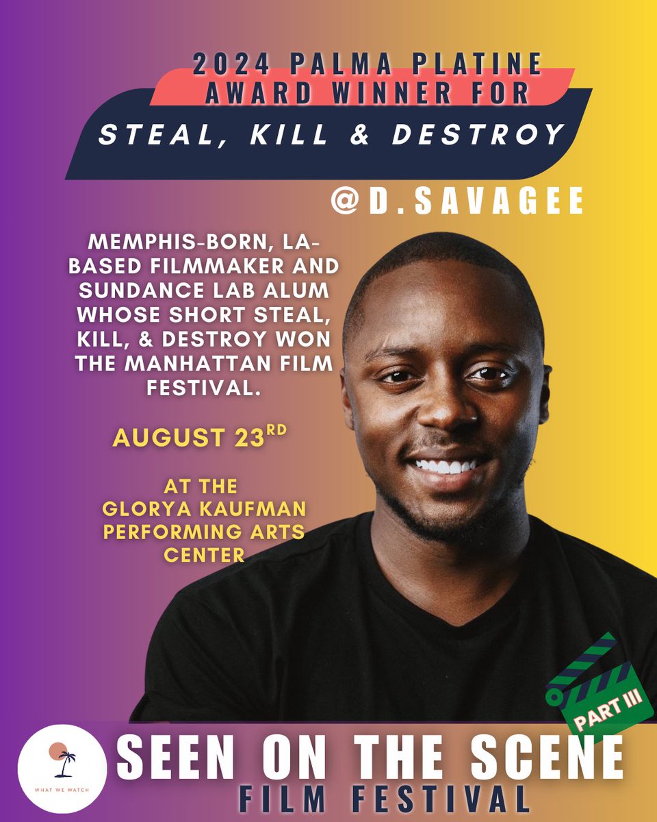 The wait is almost over!
Tomorrow at Seen on the Scene III, we honor our 2023 &amp; 2024 Award Winners—celebrating their artistry, vision, and unforgettable stories on the big stage.
Grab your passes now: whatwewatch.net/events
#SOTSIII #WhatWeWatch x <a href="/mspeacherino/">What We Watch ®</a>