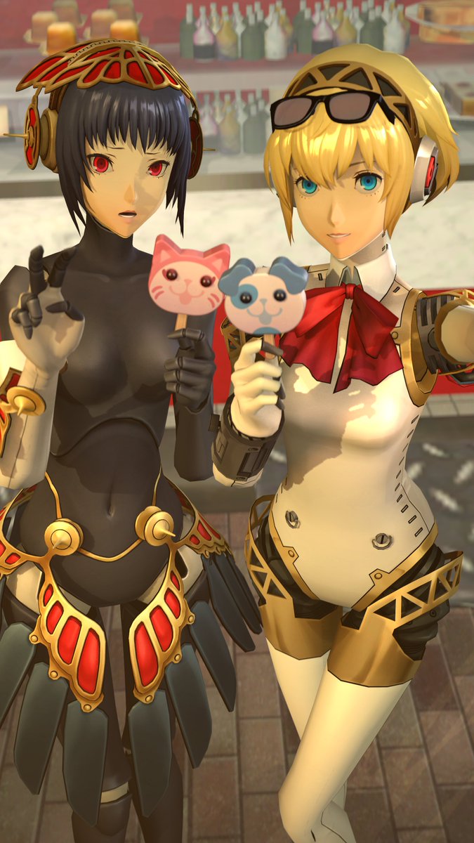 [Raffle Winner]

Aigis is well accustomed to normal life, but Metis... might need more time to get adjusted.

1 out of 4 Raffle Winners for <a href="/Misuzugon/">Misuzugon 🦕 (Back on the 7th)</a> <a href="/MarieSuzuVA/">Marie Suzu</a>