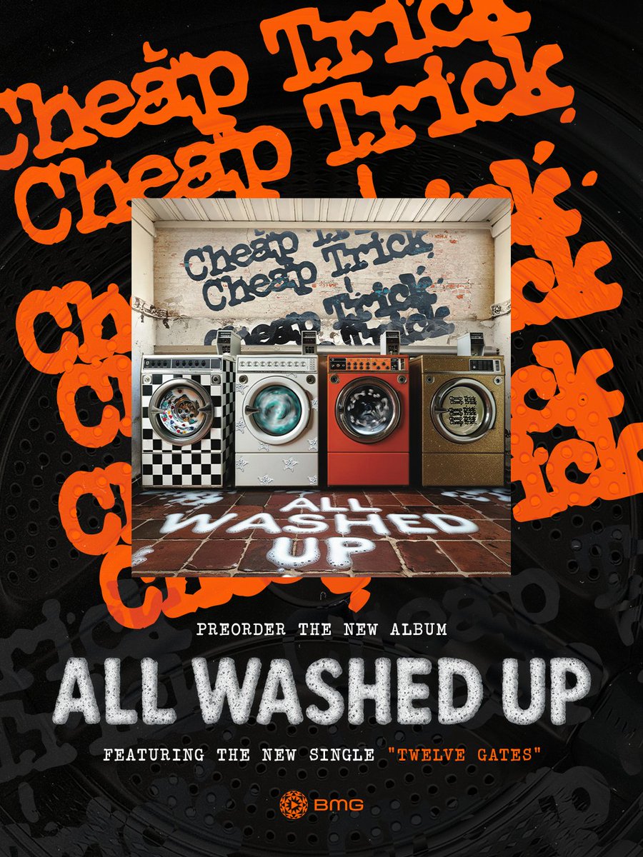 Preorder the new album ALL WASHED UP - featuring the new single "Twelve Gates." Out Nov. 14th via BMG. cheaptrick.lnk.to/AllWashedUp