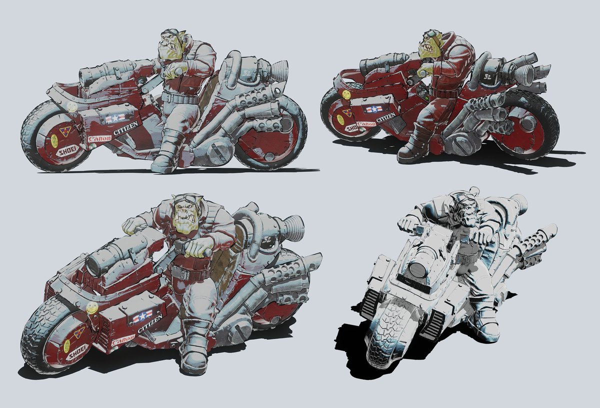 Fun Toon Shading render Experiments by Christophe Desse. ✏️
▶️ christophe-desse.artstation.com/projects
#Maxon #Redshift3d #AdskMaya