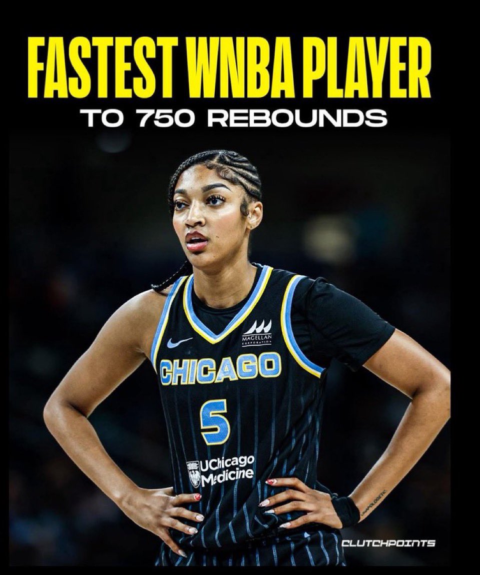 She’s not the best rebounder in the league… she’s the best rebounder in HISTORY.

Angel Reese = fastest EVER to 750 boards. 🔥