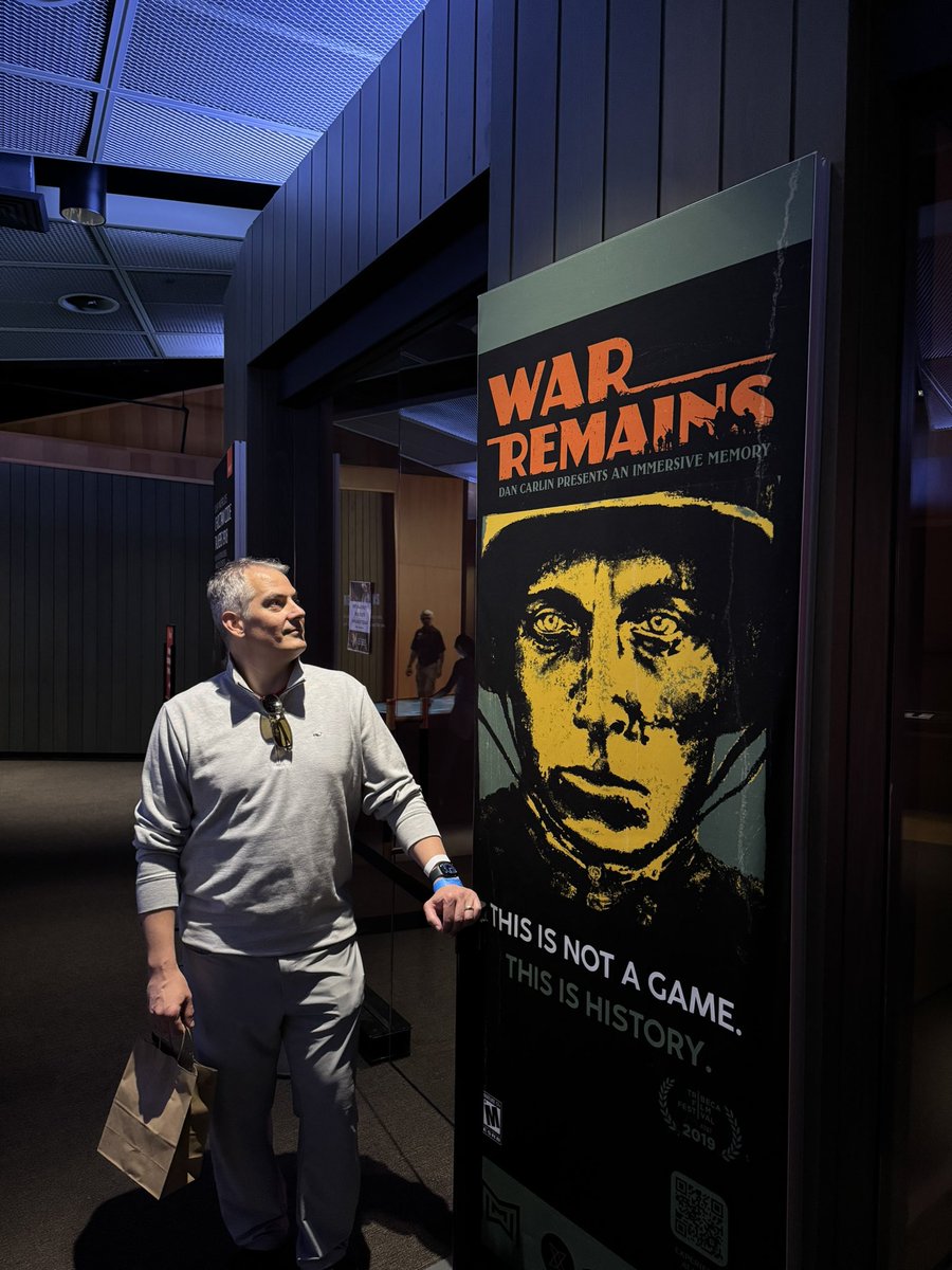 JSForsberg's tweet photo. @HardcoreHistory I finally made it to KC. Well done, Dan. Well done. #warremains #wwi https://t.co/eWQHlBN33h