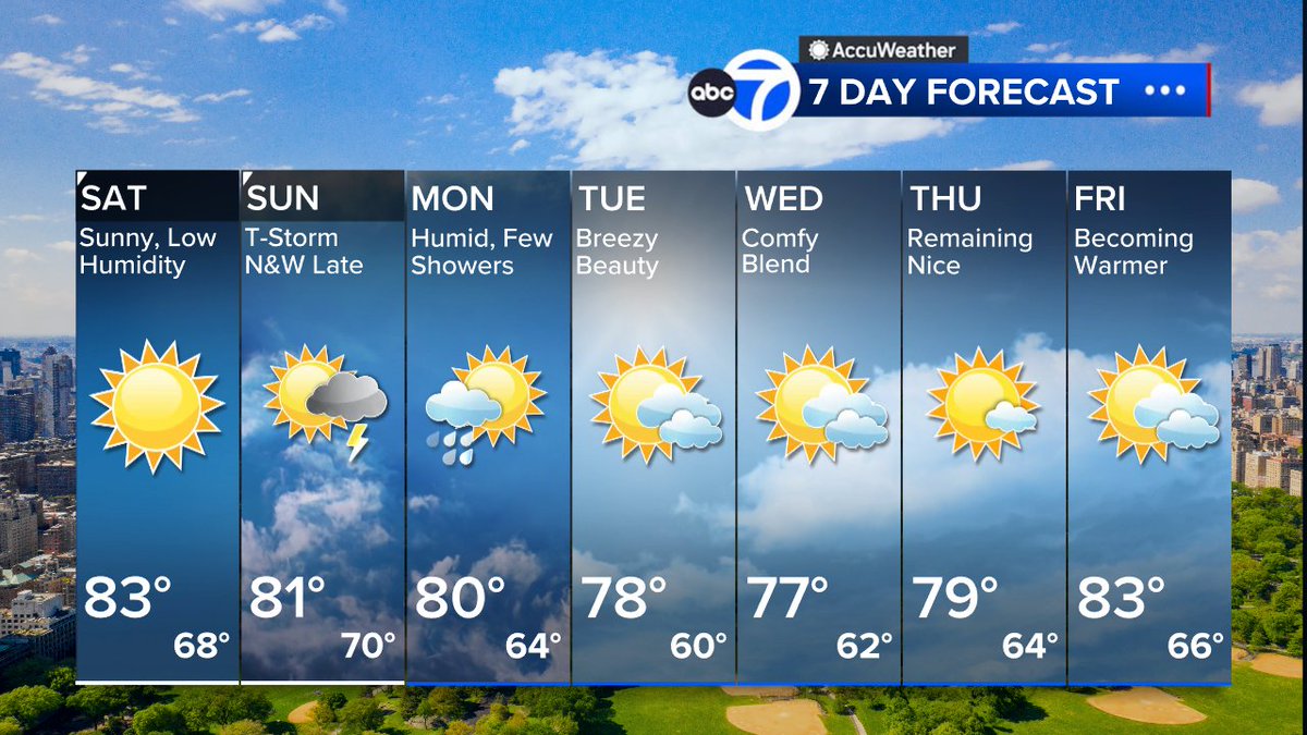 Can't find much to complain about in this forecast.