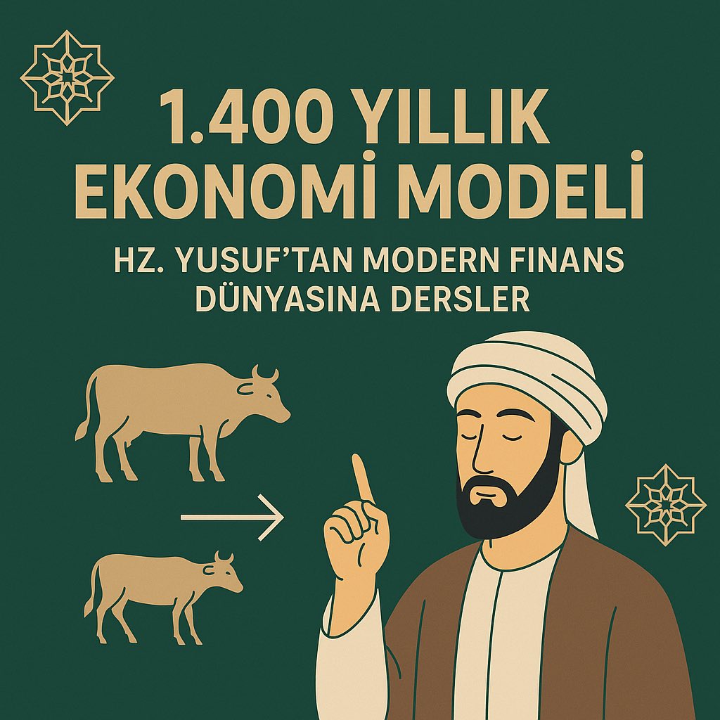1.400 Yıllık Ekonomi Modeli: Hz. Yusuf’tan Modern Finans Dünyasına Dersler

Kur’an’da anlatılan Yusuf kıssası, yalnızca bir peygamber hikâyesi değil, aynı zamanda tarihin en eski ekonomik model örneklerinden biridir. Bugün “ekonomik döngü” ya da “yatırım stratejisi” dediğimiz