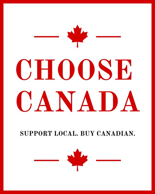 RickinMontreal's tweet photo. @jenminicooper @CanadianPolling Good move !

The dropping of tariffs makes sense on a political level.

It is for us, Canadians, to #buylocalsupportlocal  or simply #BuyCanadian. 

Our purchase Canadian products are good for our economy, product safety and on environmental issues. https://t.co/zXHVQRHlZZ