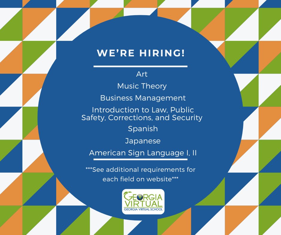 GA Virtual Learning tweet media