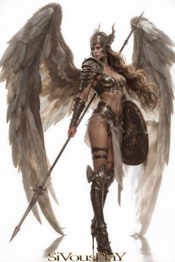 IngramOxford's tweet image. Golden Valkyrie 
Powered by #midjourney #mjv6 #flux #art #aiart #digitalart #heroine #sivousplay #fantasy #fantasyart #angel #wings #Valkyrie