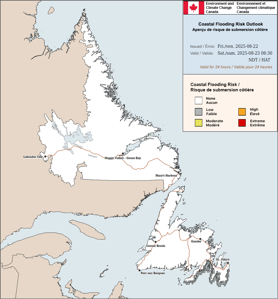 ECCCWeatherNL's tweet image. 🌊 Hurricane Erin will pass SE of the Grand Banks Saturday as it transitions post-tropical. Strong winds &amp;amp; large waves will drive significant swell &amp;amp; surf toward the coast. Stay a safe distance from the shoreline as large waves can arrive suddenly. ow.ly/oA2i50WKwvB #NLwx