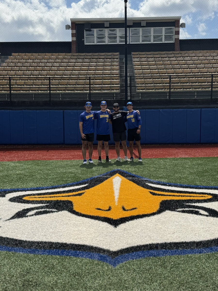 Great day at <a href="/MSUEaglesBsball/">Morehead State Baseball</a> evaluating all of their arms &amp; getting them setup with programs for the offseason 

Even got to see a few of my guys from the facility <a href="/Cole_Wells06/">Cole Wells</a> <a href="/cdavis1771/">Connor Davis</a> <a href="/joshfurtado15/">Josh Furtado</a> 

Appreciate you <a href="/D_Stambaugh_/">Dalton Stambaugh</a> for the hospitality 🤝🏼