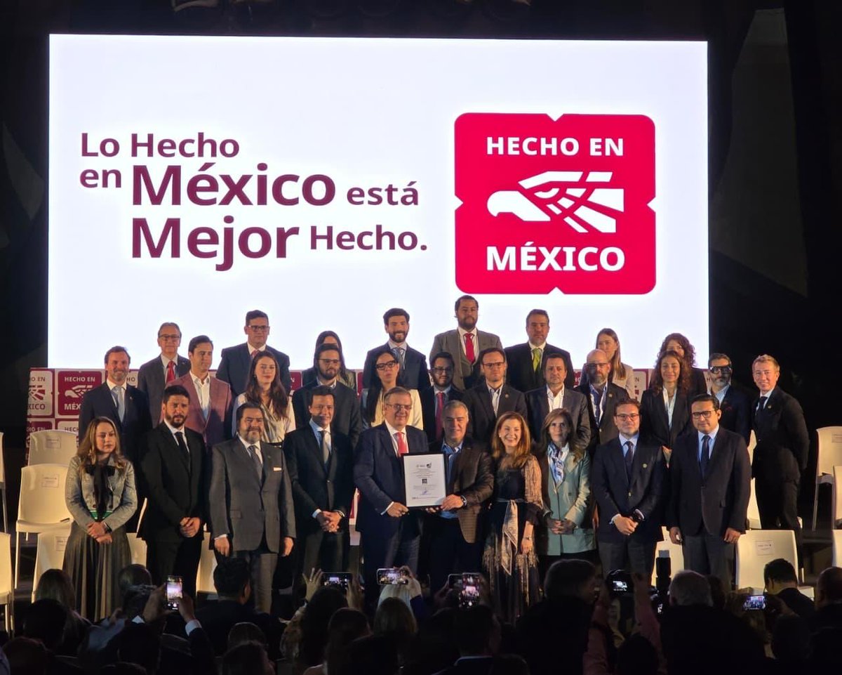 Felicito al CCE por la campaña “Lo Hecho en México está mejor Hecho “