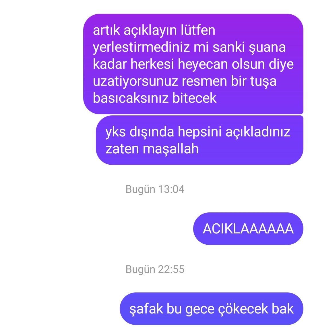 zuleeyhact's tweet photo. ben hallediyorum sakin olun🙏 #ösym https://t.co/slB84mfKGx