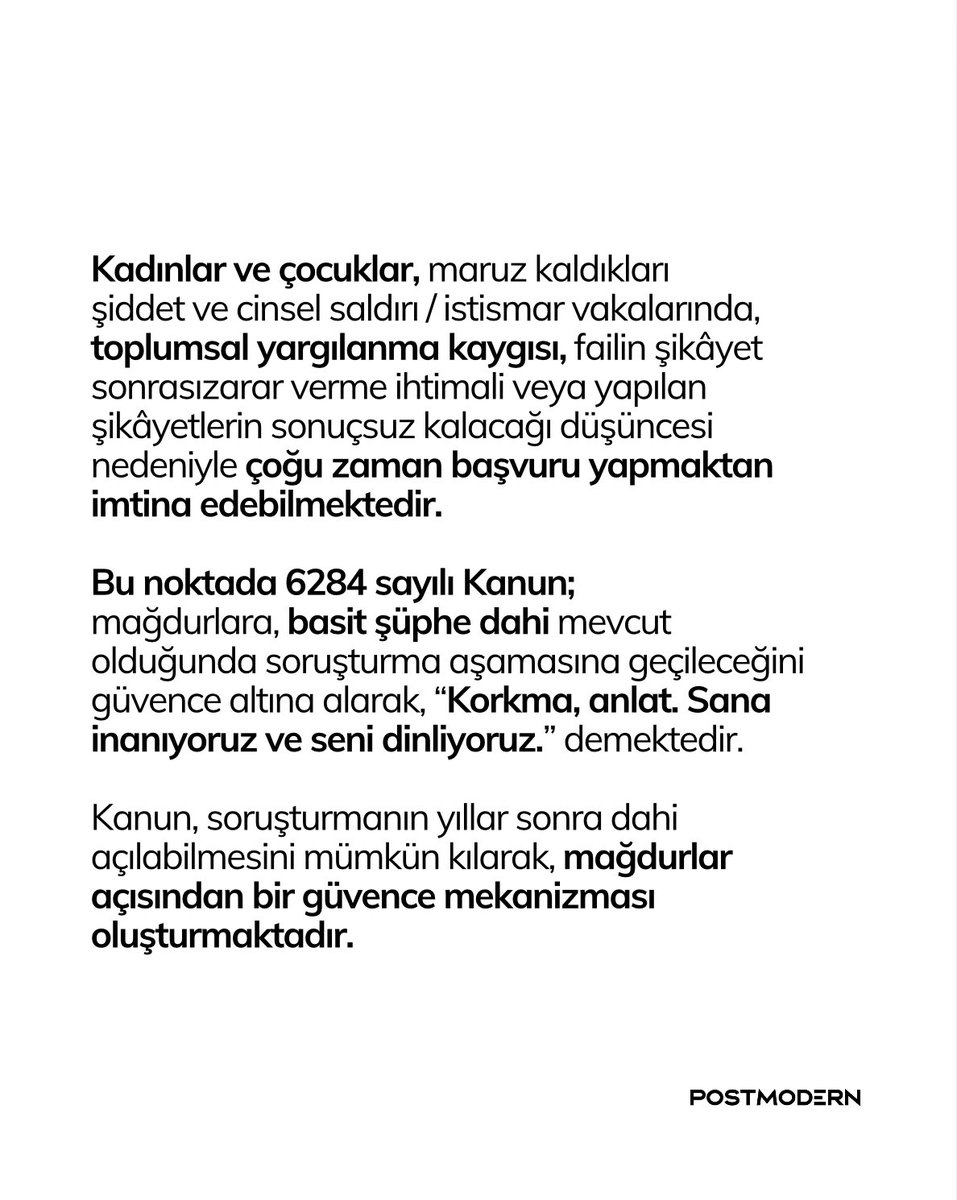 Basitçe “6284 neden var?” #YalnızDeğilsin