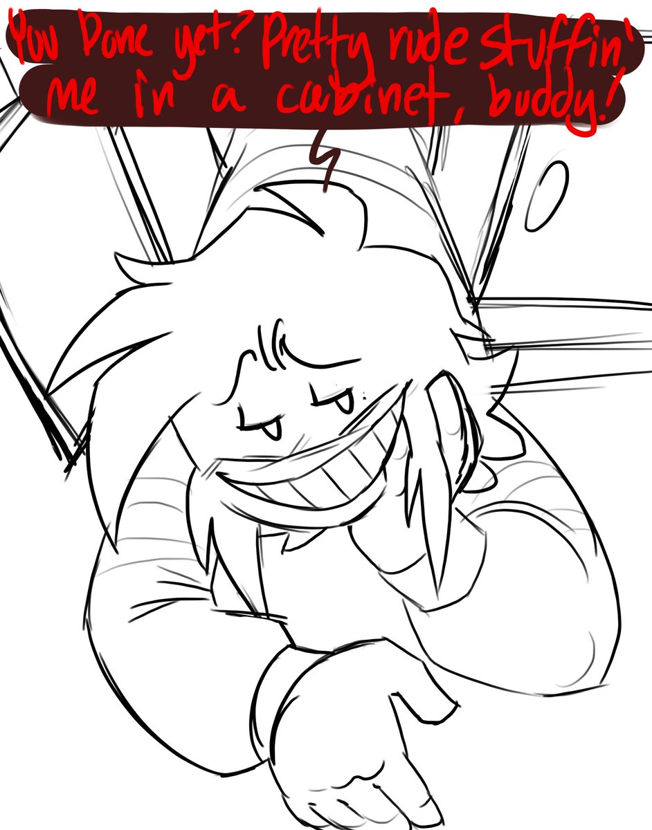 //#deltarune spoilers//

the player, you.