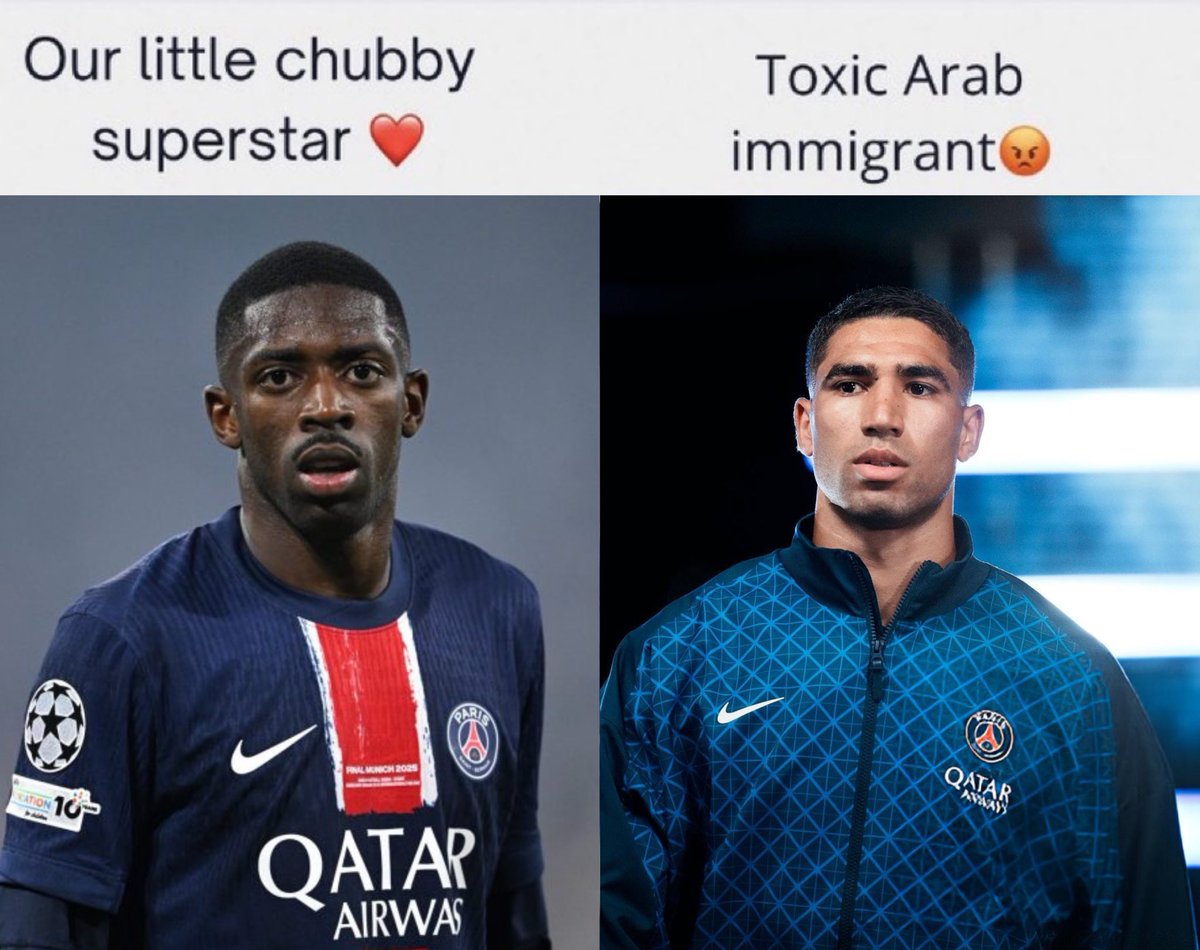 Dembele quand il rate un penalty , hakimi quand il fait un mauvais contrôle 

#HakimiBallondOr