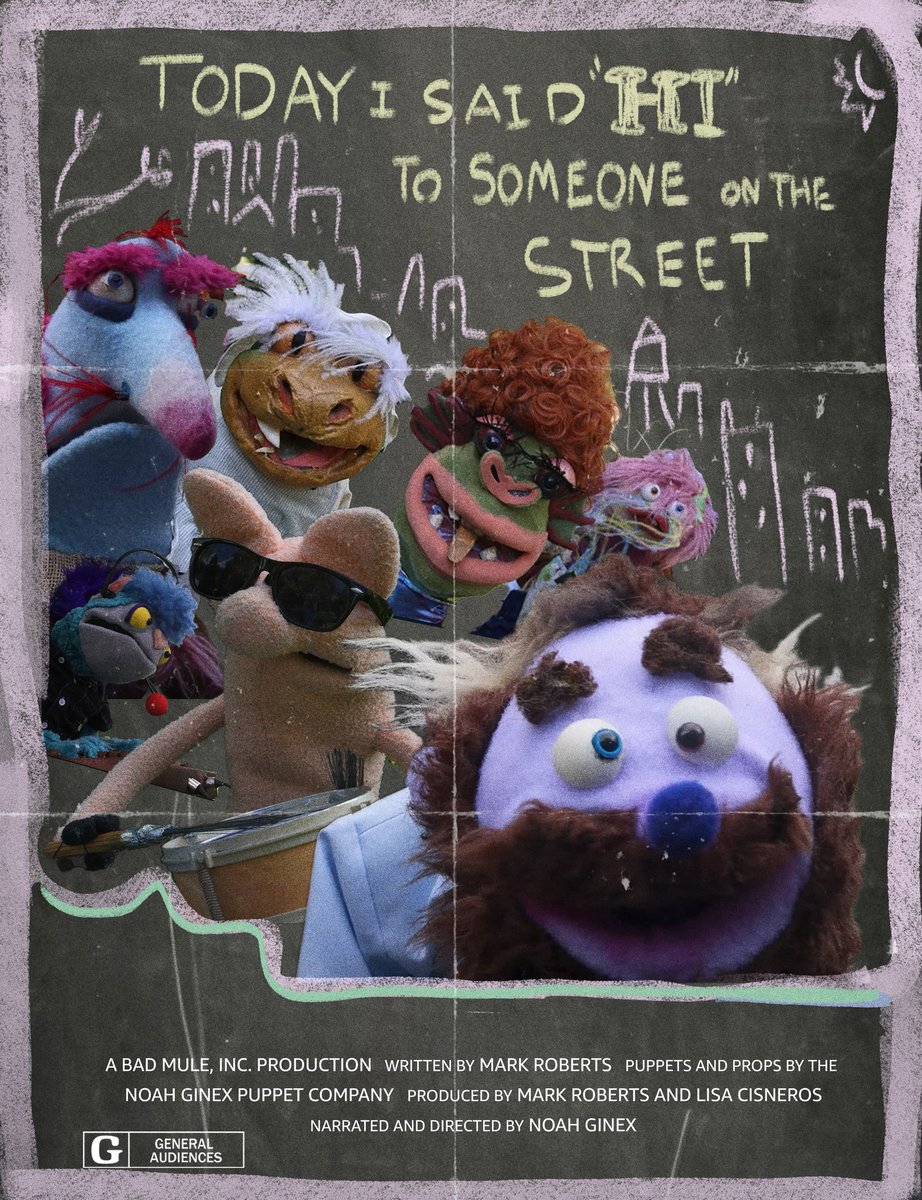 badmuleinc's tweet photo. #cicff #muppets #puppets #shortfilm #badmuleinc #badmulerag https://t.co/1O5OSnIVv8
