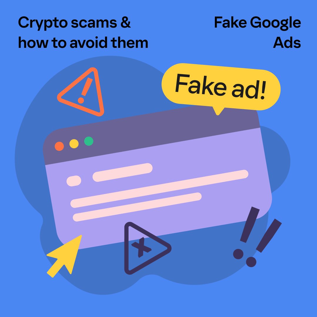 🚨 Scam alert: Fake Google Ads targeting crypto users

If you Google “Phantom”, the sponsored result might NOT be us.

Instead you’ll be directed to a malicious site designed to steal your assets. 👇
