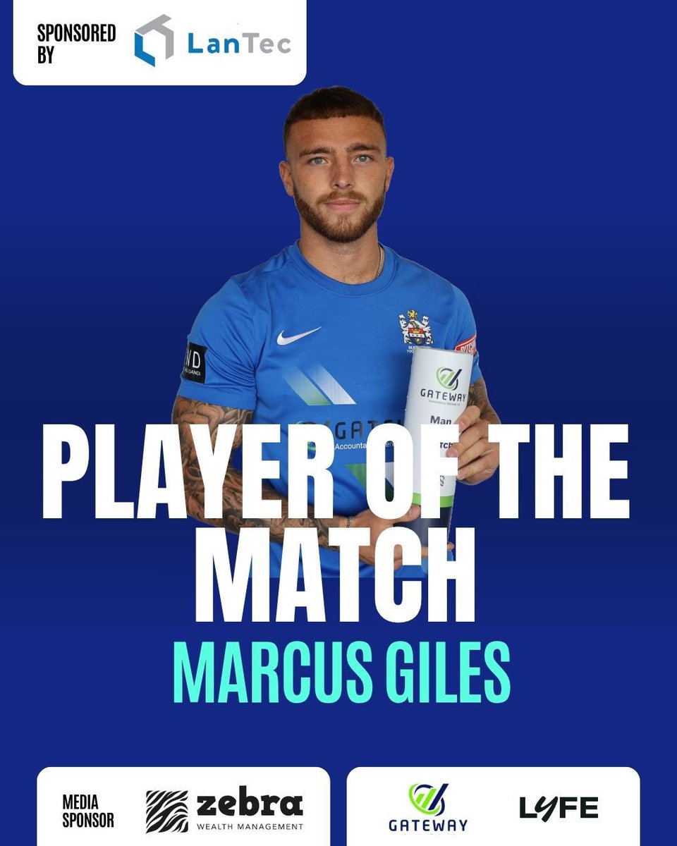 Tonight’s man of the match 
Well done Marcus