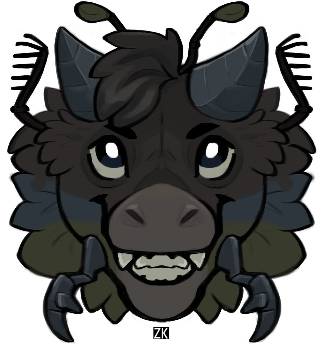 symmetrical headshot for codey on discord!