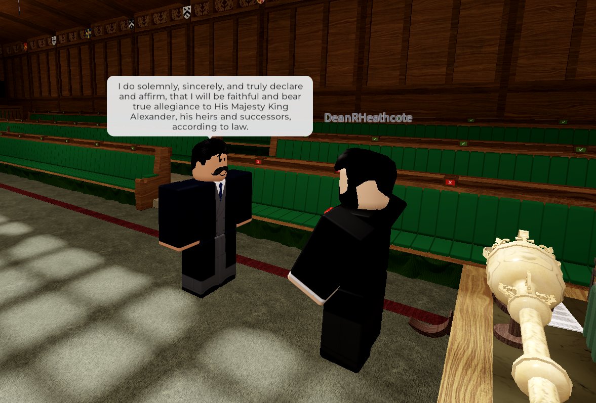 Keating_RBLX's tweet photo. Fantastic to be sworn in at Parliament this evening as the @SDUK_RX Member of Parliament for Lothian. I thank our Leader @sunissance for entrusting me with this important role and hope I can serve my country and constituents well. https://t.co/9irtsf7P2t
