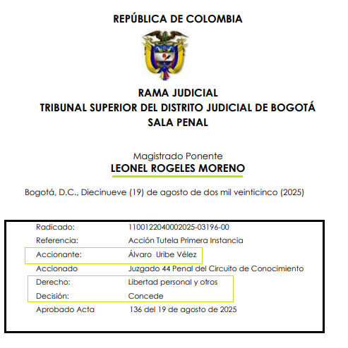 JuanPoe's tweet image. !Importante! El magistrado Leonel Rogeles que le concedió la libertad a Uribe, absolvió en 2° instancia a Luis Alfonso Hoyos dirigente y asesor del Centro Democrático por sus nexos con el Hacker Sepúlveda, aunque la Fiscalía aportó vídeos y pruebas que lo involucraban. Sigue👇