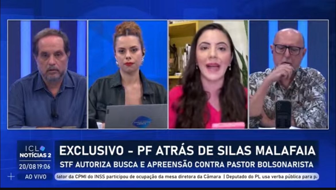 Chris Moraes (@christianamrs) on Twitter photo Corre no <a href="/ICLNoticias/">ICL Notícias</a> que a PF tá na cola do Malafaia. A PF estava esperando ele chegar de Portugal e pegou o celular dele no aeroporto. Corre no <a href="/ICLNoticias/">ICL Notícias</a> que a PF tá na cola do Malafaia. A PF estava esperando ele chegar de Portugal e pegou o celular dele no aeroporto.
