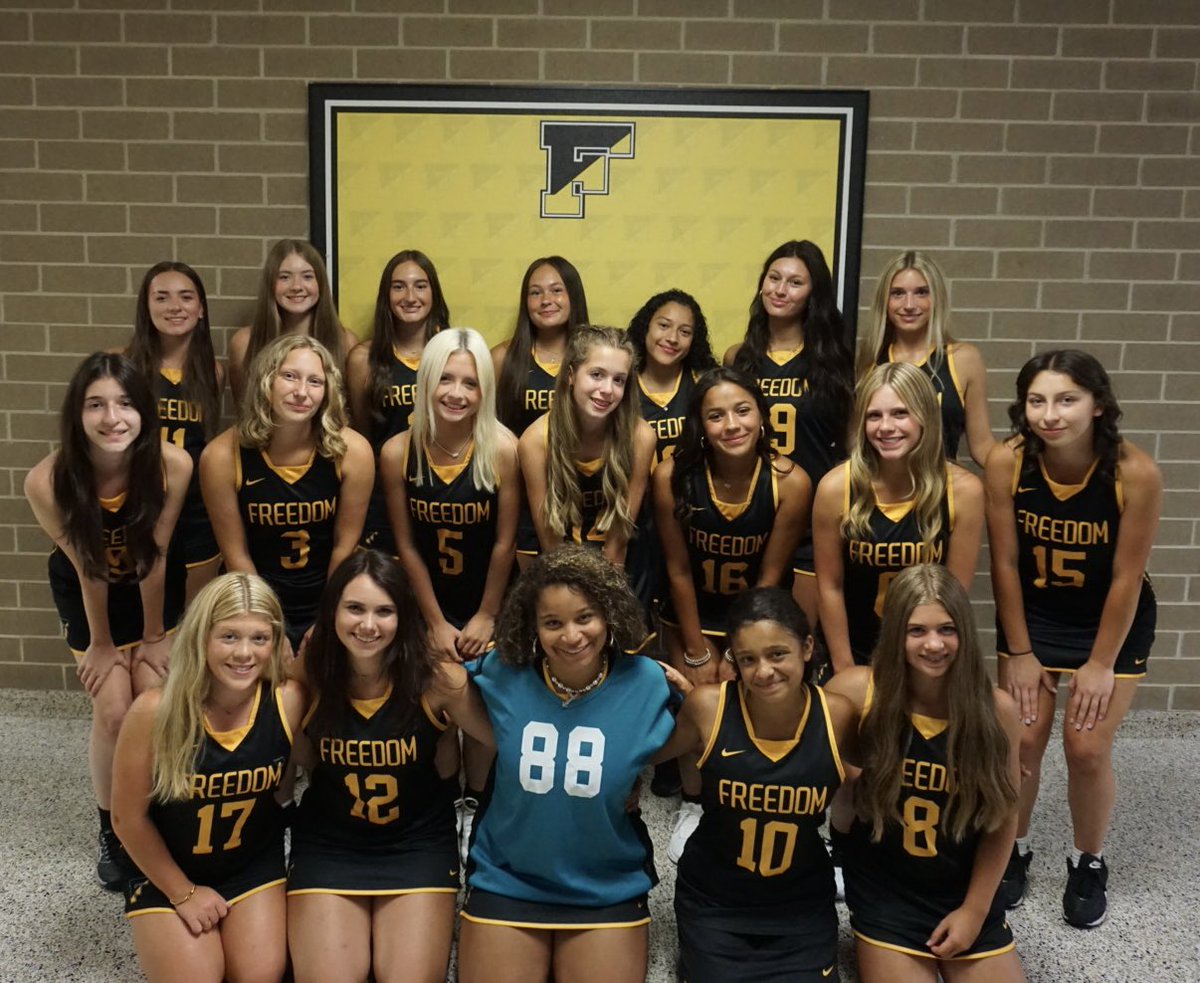 Introducing our 2025 team! ✨💛🖤ready to kick off the season at our first scrimmage tomorrow! 👏🏼
