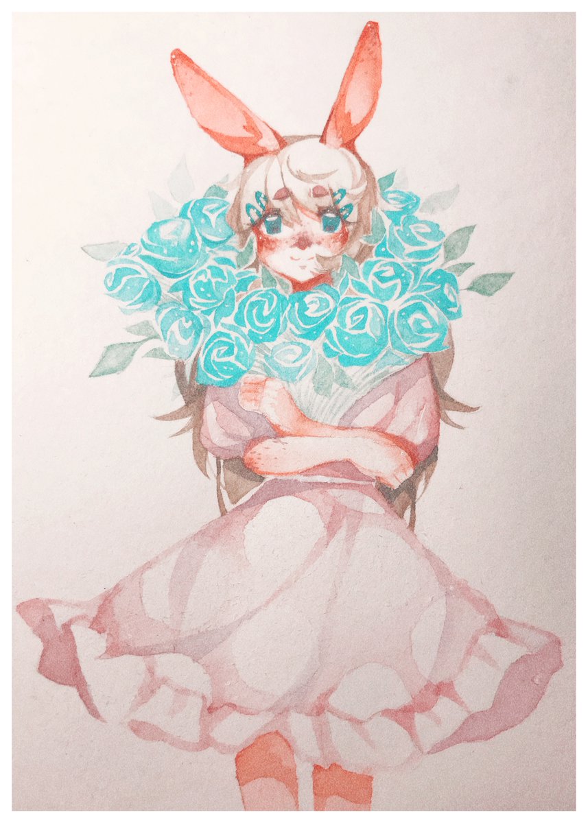 bunny sketch
(aquarelle)