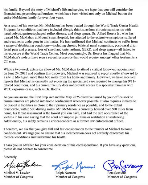 Pipe Hitter Foundation (@pipehitterfdn) on Twitter photo The Pipe Hitter Foundation stands with members of Congress fighting for our service members + first responders. Now we need YOUโcontact your rep, ask them to join Reps. <a href="/RepMikeLawler/">Congressman Mike Lawler</a>, <a href="/PeteSessions/">Pete Sessions</a> & <a href="/RepRalphNorman/">Rep. Ralph Norman</a> in supporting Mike McMahon, and share to spread the word. ๐ช๐บ๐ธ The Pipe Hitter Foundation stands with members of Congress fighting for our service members + first responders. Now we need YOUโcontact your rep, ask them to join Reps. <a href="/RepMikeLawler/">Congressman Mike Lawler</a>, <a href="/PeteSessions/">Pete Sessions</a> & <a href="/RepRalphNorman/">Rep. Ralph Norman</a> in supporting Mike McMahon, and share to spread the word. ๐ช๐บ๐ธ